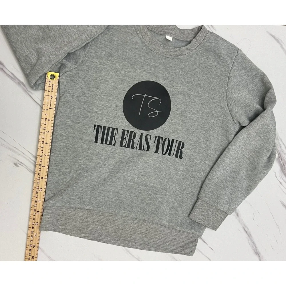 Kids TS The Eras Tour Graphic Sweatshirt‎ Heather Grey Size 140/64 Pullover